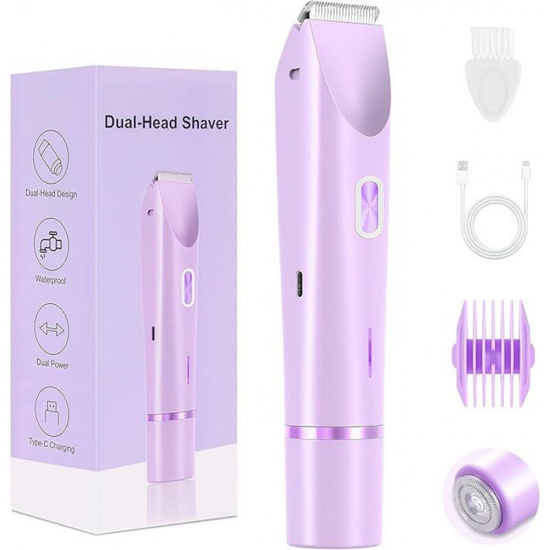 Afeitadora Eléctrica Impermeable para Mujer