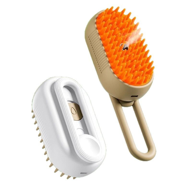 Cepillo Vaporizador de Grooming para Mascotas