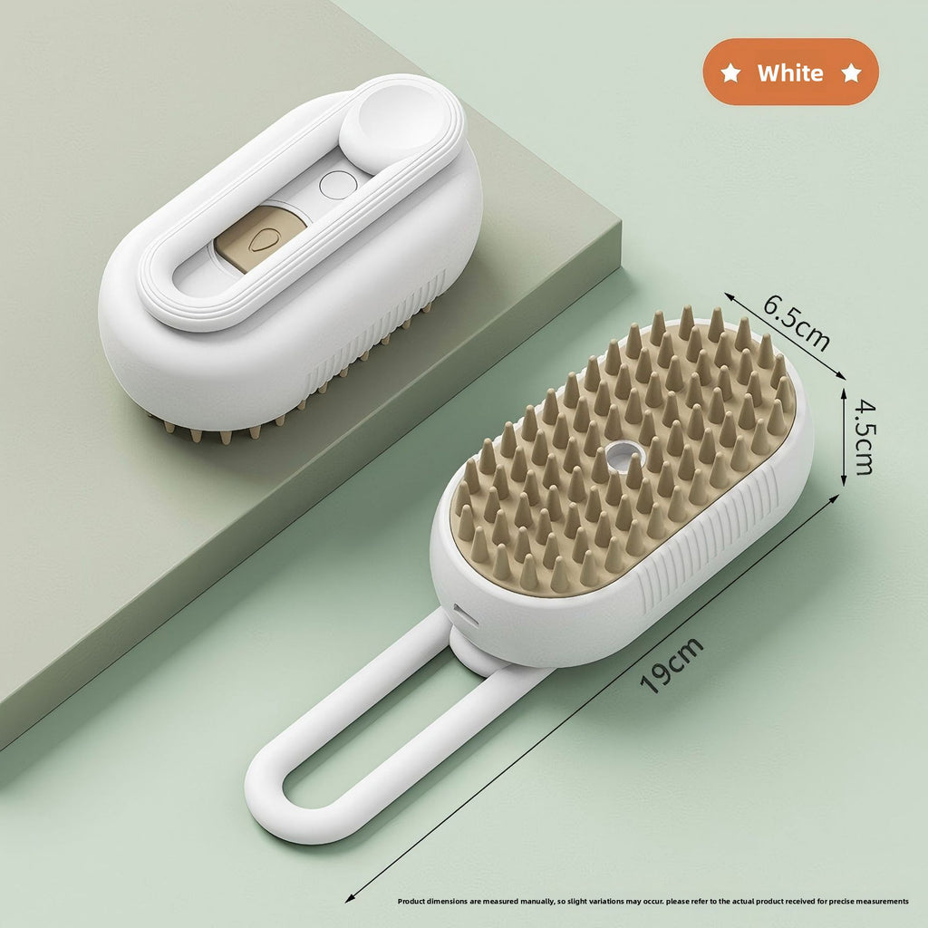 Cepillo Vaporizador de Grooming para Mascotas