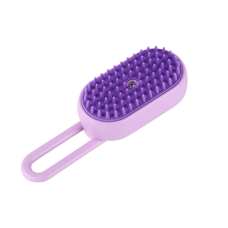 Cepillo Vaporizador de Grooming para Mascotas