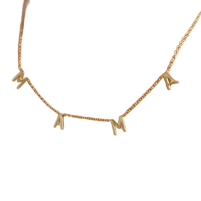 Collar Mamá de Acero Inoxidable