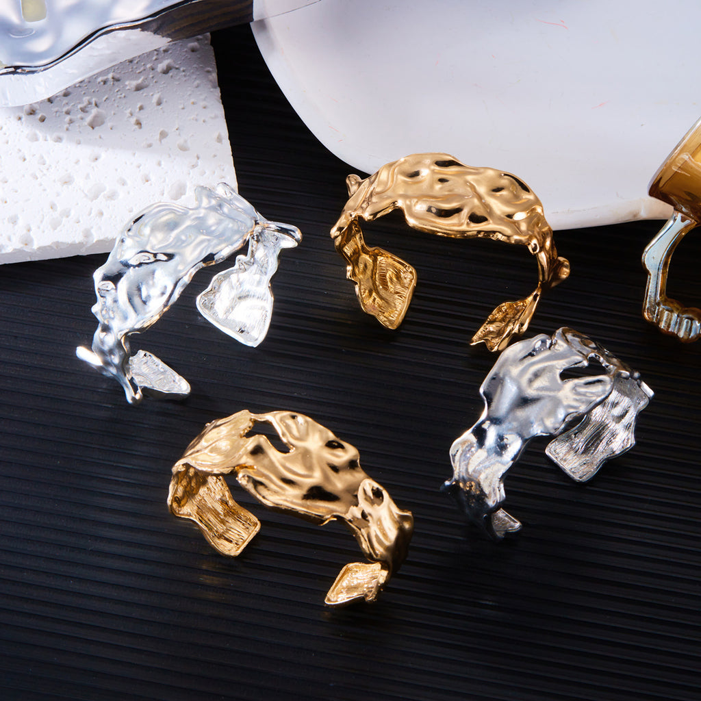 Conjunto de Joyería Fluida de Aleacíon