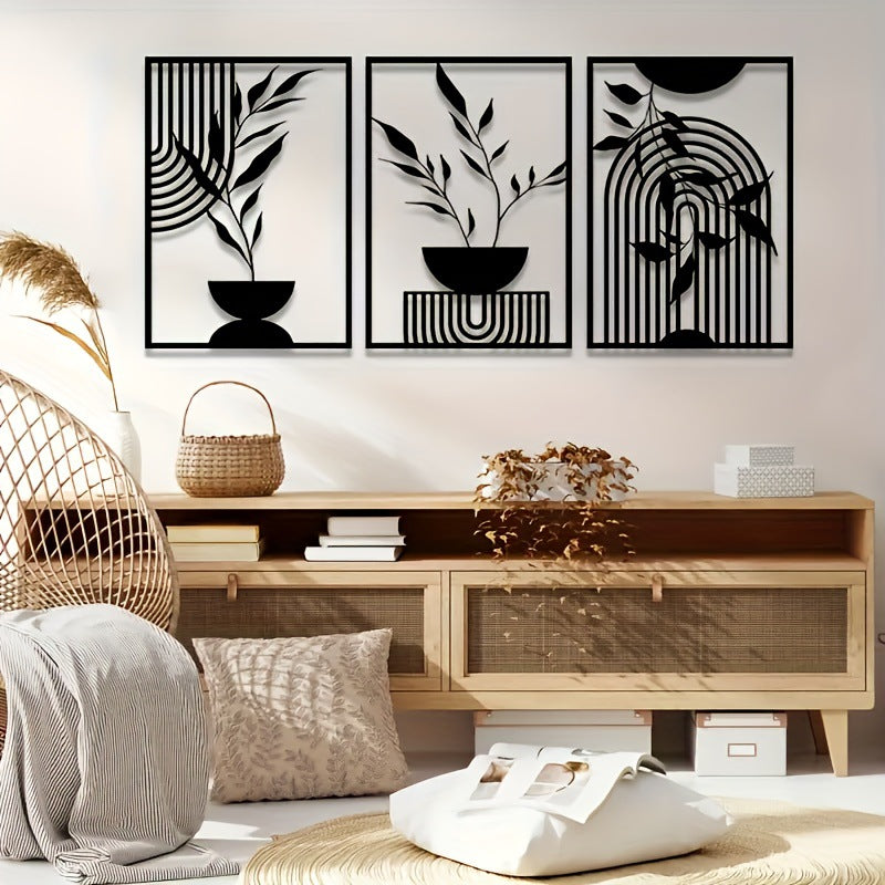 Cuadro de Pared Metal Minimalista