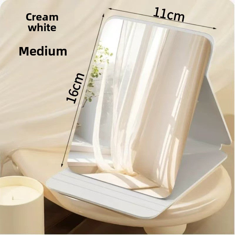 Espejo Plegable LED de Maquillaje con Luz Ajustable
