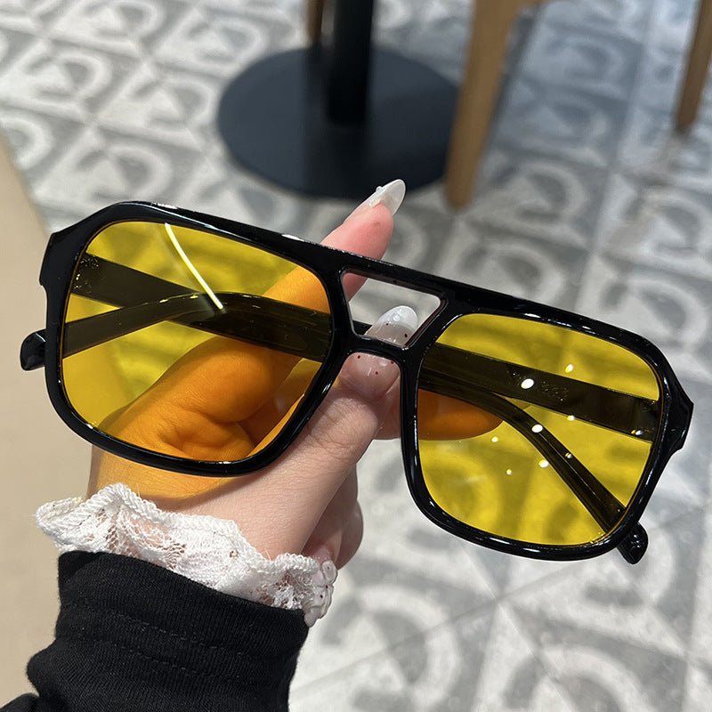 Gafas de Sol Cuadradas Doble Puente