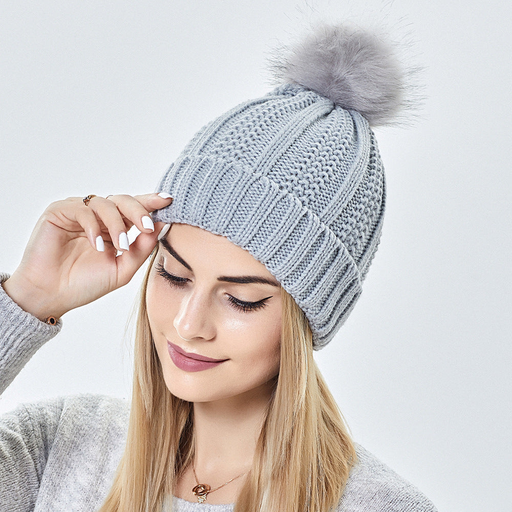Gorros de Punto Tejido