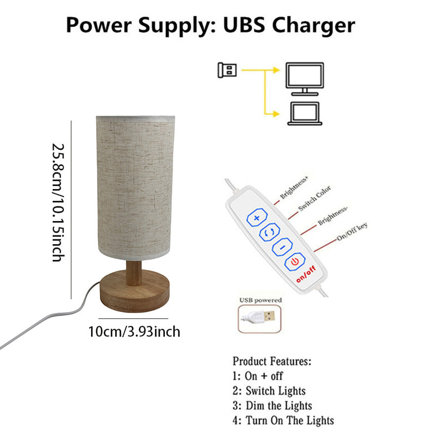 Lámpara LED con USB