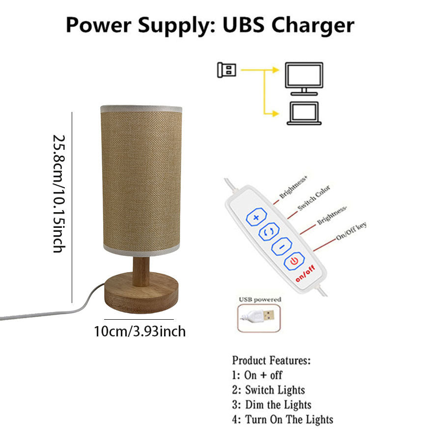 Lámpara LED con USB