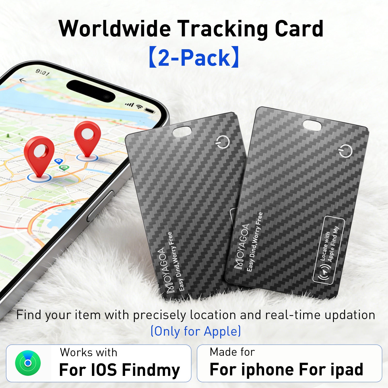 Localizador GPS en formato tarjeta – rastrea tus objetos en tiempo real con discreción total