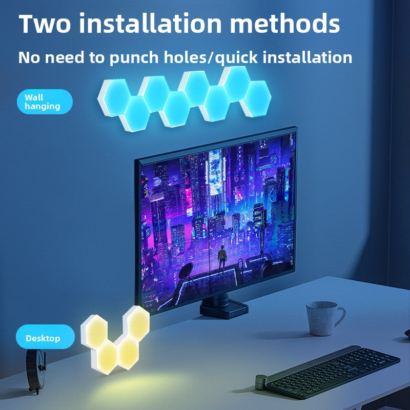 Luz de Pared LED con Control Bluetooth y Wi-Fi