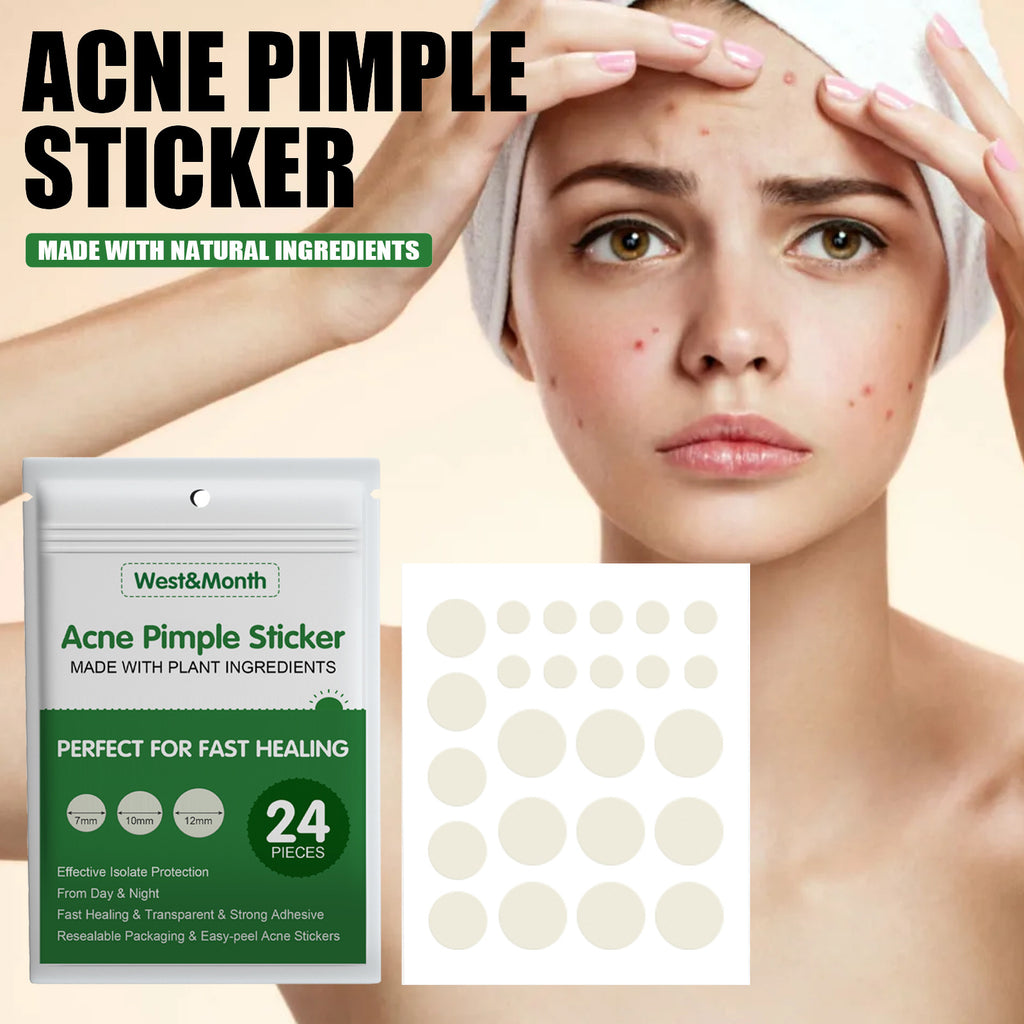 Parches antiacné absorbentes – elimina granos y puntos negros mientras duermes