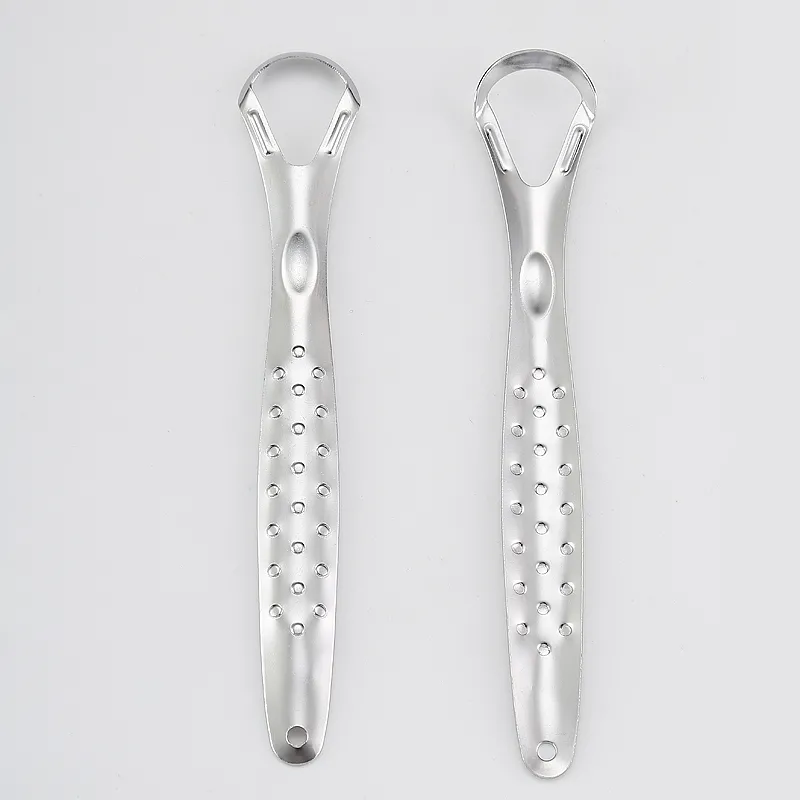 Raspador de Lengua de Acero Inoxidable