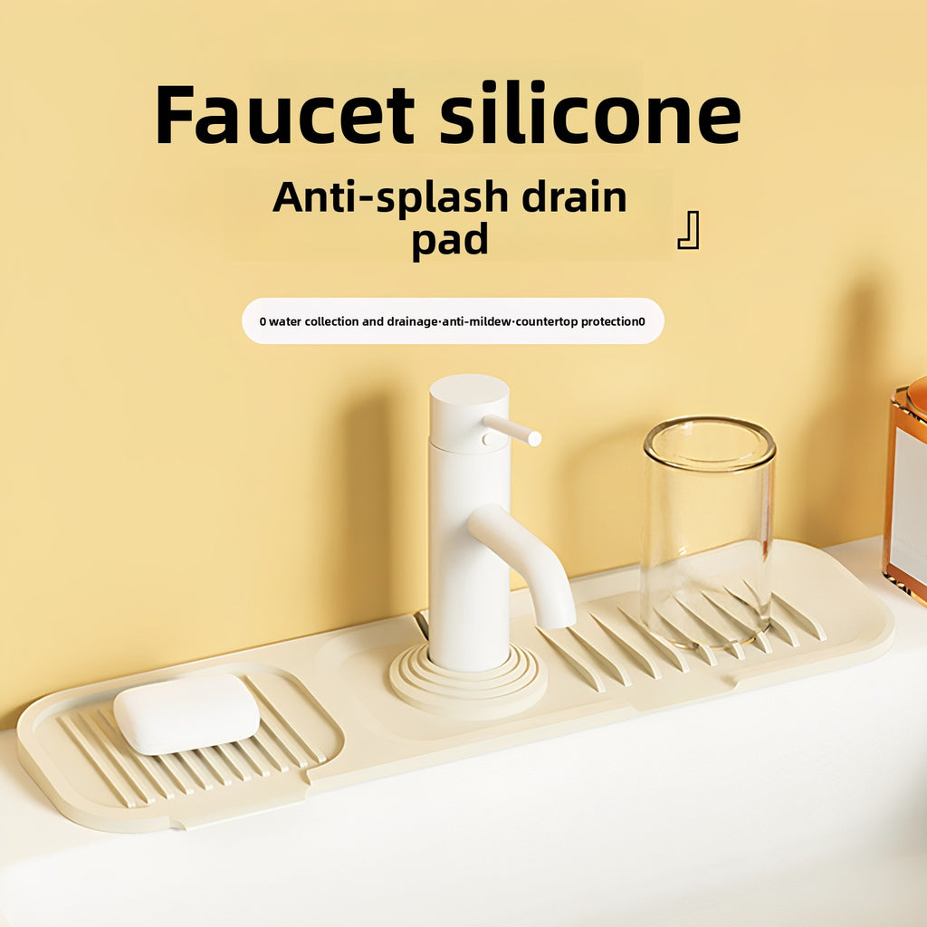 Tapete de Silicona para Fregadero con Desagüe