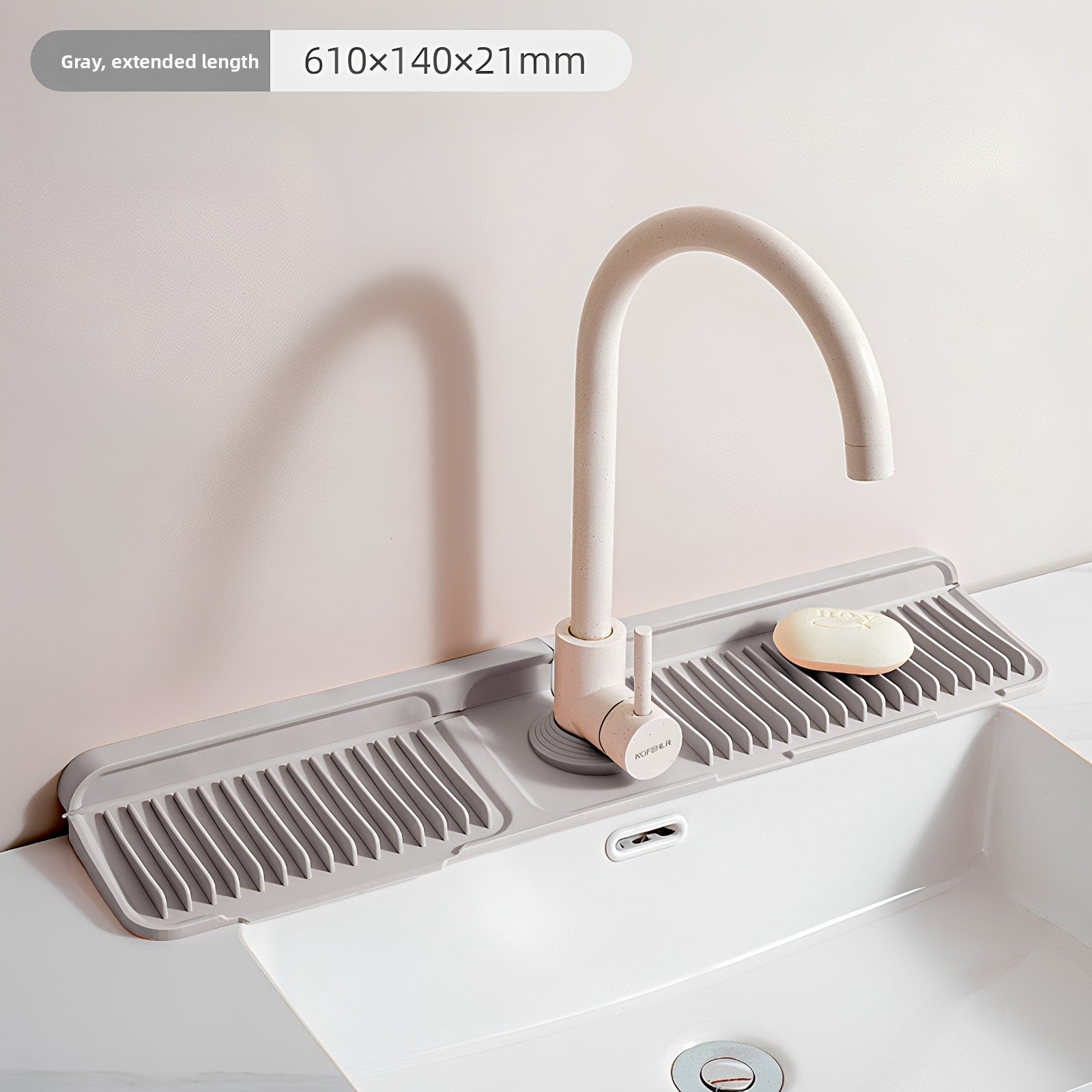 Tapete de silicona para fregadero con desagüe – protege y organiza tu cocina con estilo